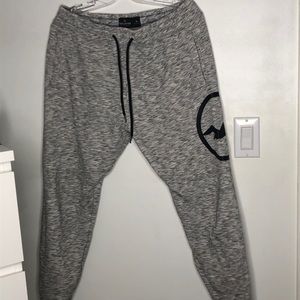 Grey and black hollister sweatpants!